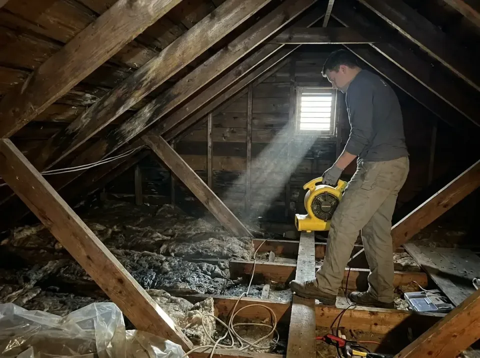 attic-water-damage-drying-proc-007 — frequently asked questions, Emergency Water Extraction & 24/7 Flood Response in Bono, AR